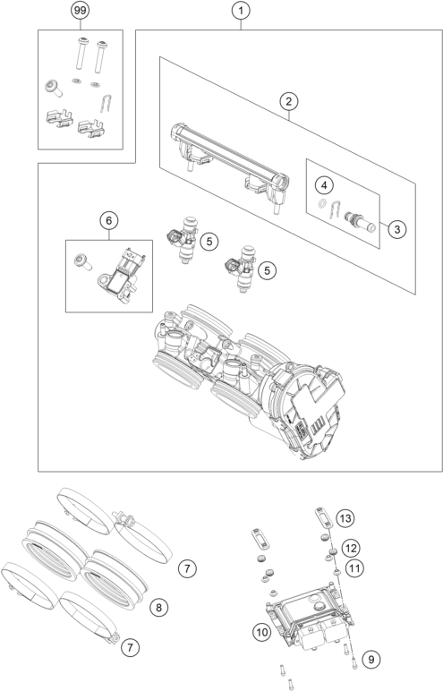 CORPS DU CLAPET DETRANGLEMENT POUR SVARTPILEN 801 2024