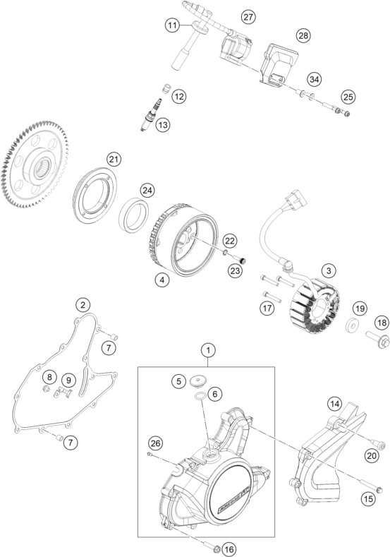 SYSTEME DE ALLUMAGE POUR SVARTPILEN 125 BD 2022