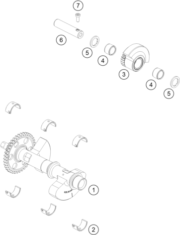 ARBRE DEQUILIBRAGE POUR SVARTPILEN 801 2024