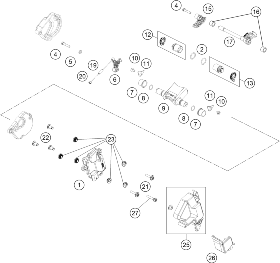 VALVE DECHAPPEMENT POUR TC 250 2025 EU