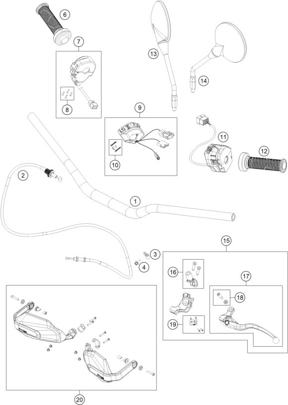 GUIDON ARMATURES POUR NORDEN 901 2024