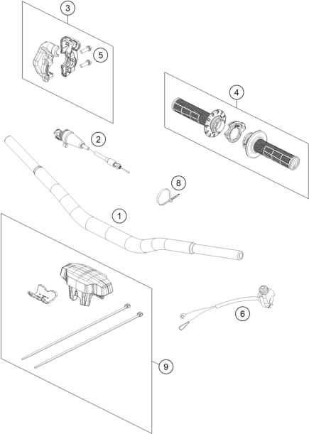 GUIDON ARMATURES POUR TC 50 2024 EU