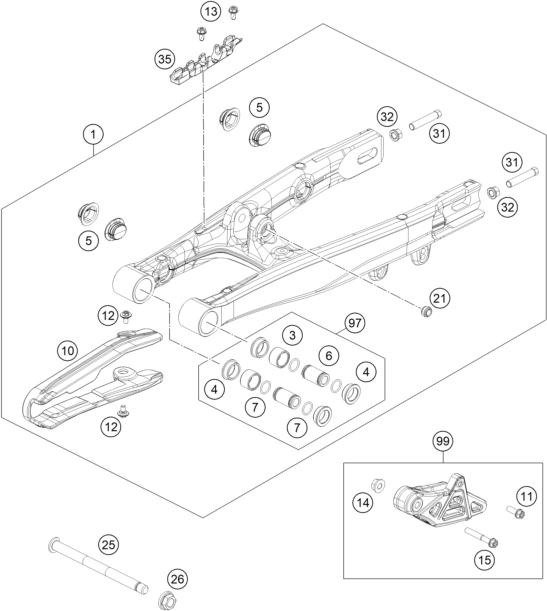 BRAS OSCILLANT POUR TC 50 2024 EU