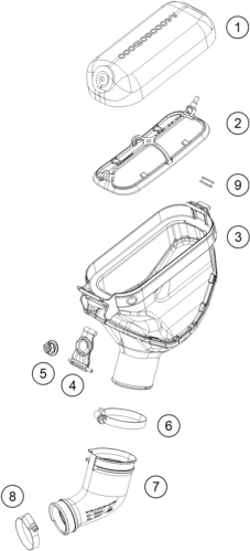 FILTRE A AIR POUR TC 50 2024 EU