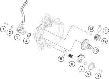 DEMARREUR KICK POUR TC 50 2024 EU