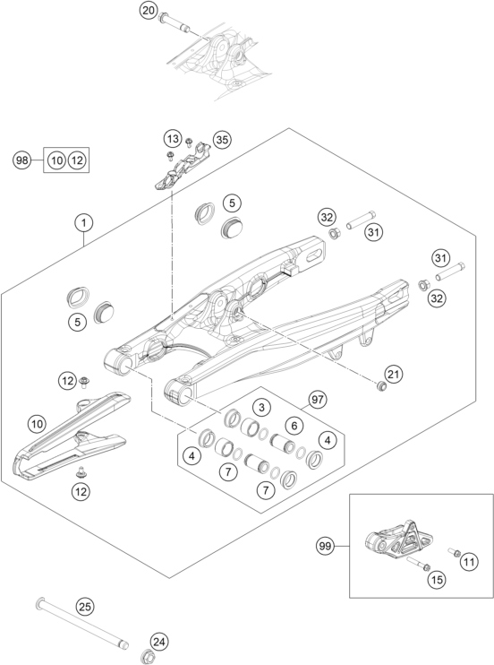 BRAS OSCILLANT POUR TC 65 2024 EU