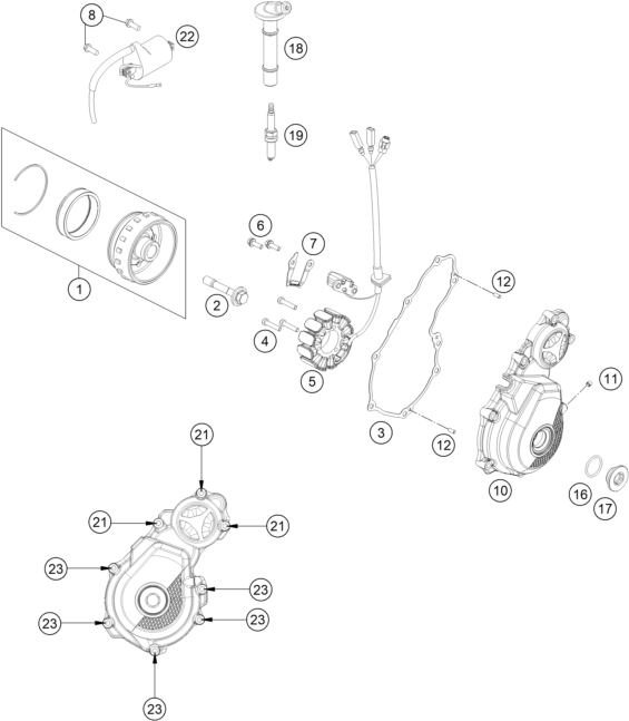 SYSTEME DE ALLUMAGE POUR FE 250 2025 EU