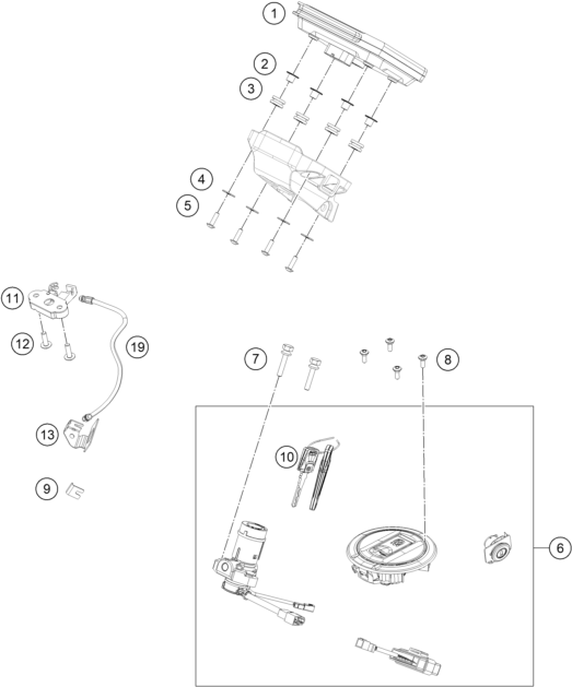 INSTRUMENTS  SYSTEME DE VERROUILLAGE POUR VITPILEN 125 BD 2024