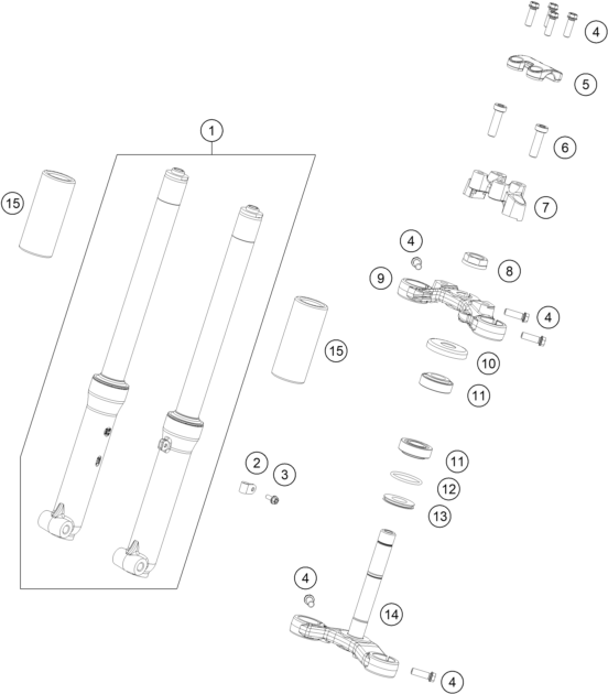 FOURCHE TELESCOPIQUE TE DE FOURCHE POUR EE 2 2024