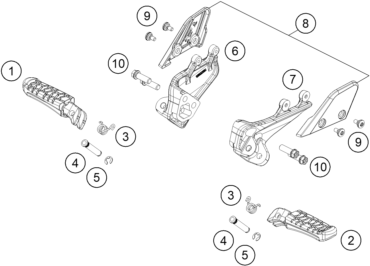 REPOSE PIEDS POUR EE 2 2024