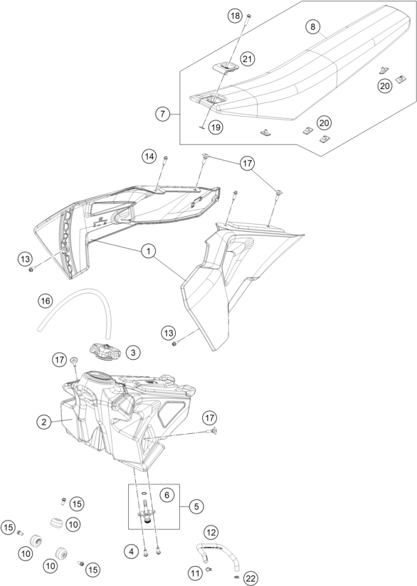 RESERVOIR SELLE POUR TC 85 1714 2025