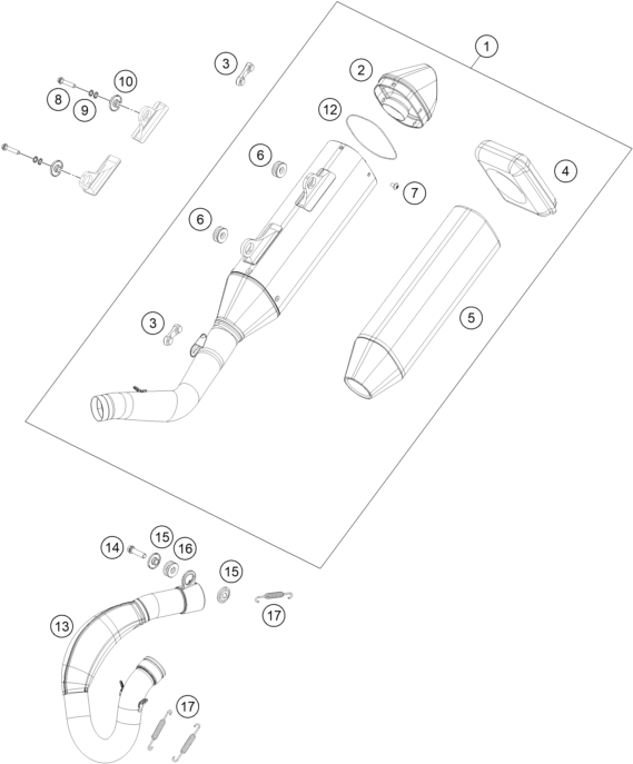 SYSTEME DECHAPPEMENT POUR FC 350 2025 EU