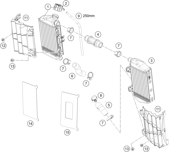 SYSTEME DE REFROIDISSEMENT POUR TC 85 1714 2025