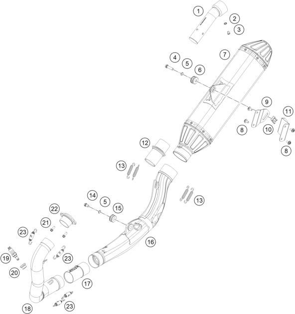 SYSTEME DECHAPPEMENT POUR FR 450 RALLY 2025