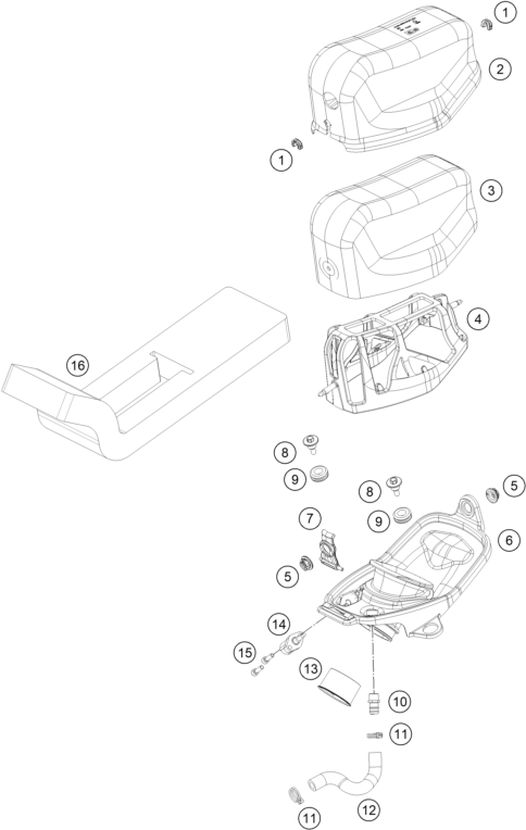 FILTRE A AIR POUR FR 450 RALLY 2025