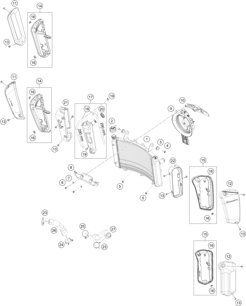 SYSTEME DE REFROIDISSEMENT POUR SVARTPILEN 801 2025